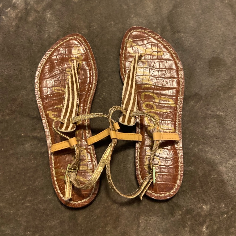 Sam Edelman Zebra Sandals
